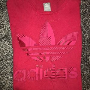Pink Adidas Logo Shirt